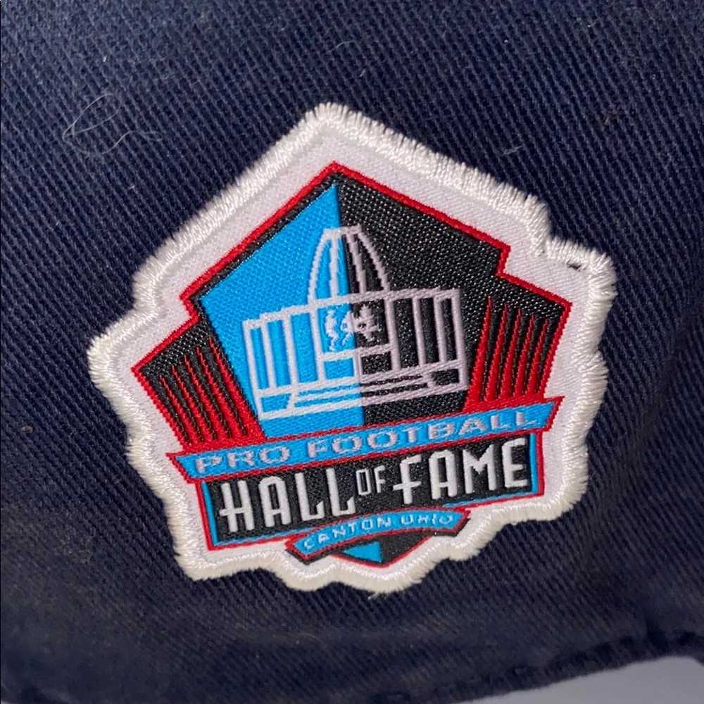 ‘47 Dallas Cowboys Navy Blue Embroidered Hall of Fame Adjustable Hat. - Picture 6 of 7